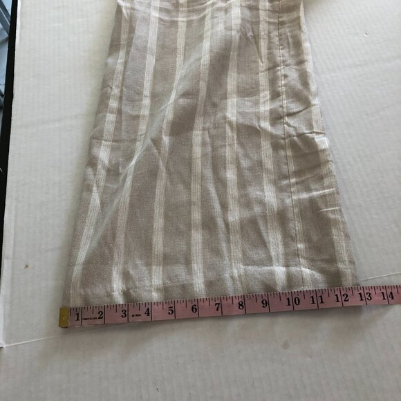 Ted Baker Dacey Women’s Striped Jumpsuit Ted Size 1 = US 4 Being Linen Blend - Picture 14 of 16